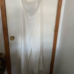 White House Black Market strapless Pantsuit